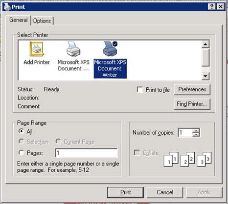 siguientes opciones del Internet Explorer: Archivo Imprimir