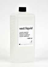 Expansión controlable mediante el uso del líquido especial Ventura Vest Liquid.