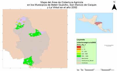 Mapas de Cobertura Agrícola Figura 16.