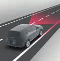Reconocimiento de Señales de Tráfico (RSA) Este sistema monitoriza las señales de tráfico de la carretera, mostrando al conductor información útil como el límite de velocidad o