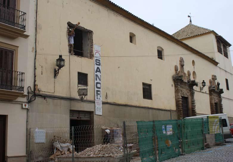 Morón tendrá su Museo de la Ciudad en Santa Clara Obras en el convento de Santa Clara para construir el Museo de la Ciudad y la nueva Oficina de Turismo Continúan