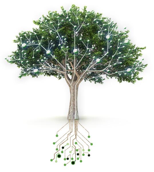 resultados. Y piense en Tree como la plataforma tecnológica por la que toda la comunicación correrá para fortalecer y darle vida a su organización.