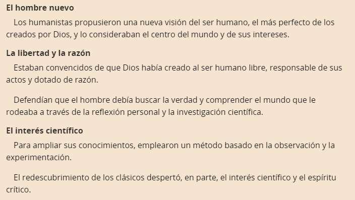 2.3. Los ideales de los humanistas.
