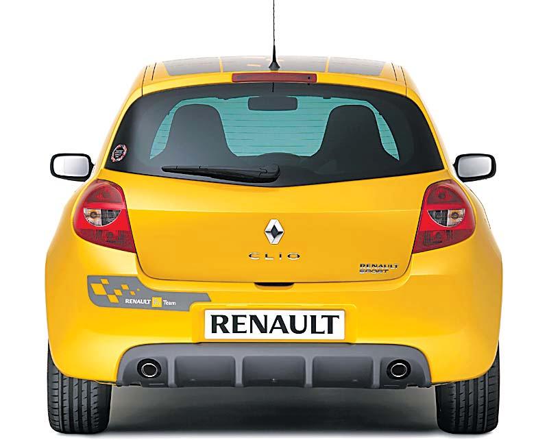 0 16v atmosférico de 200 CV En el marco de la presentación internacional del monoplaza R27, Renault Sport Technologies presentó un nuevo Clio Renault Sport que celebraba los dos campeonatos