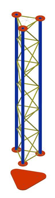 Líneas de Negocio: Torres Arriostradas Nuestro principal producto en este sector son las torres rendadas, galvanizadas en caliente.