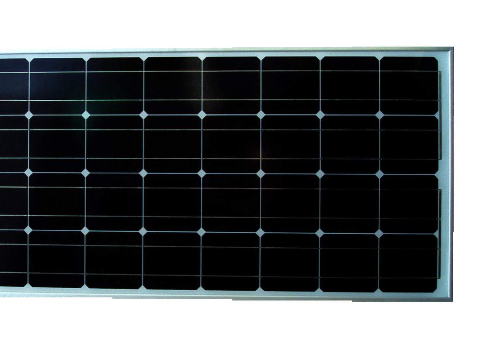 Células fotovoltaicas Solar Panel Solar de 70 Watts, 18.52Vmp, 4.32Imp, 22.94Vsc, 4.32Ioc. Tamaño: 775 x 680 x 35 Panel Solar de 90 Watts, 19.1Vmp, 4.71Imp, 18.1Vsc, 5.55Ioc.