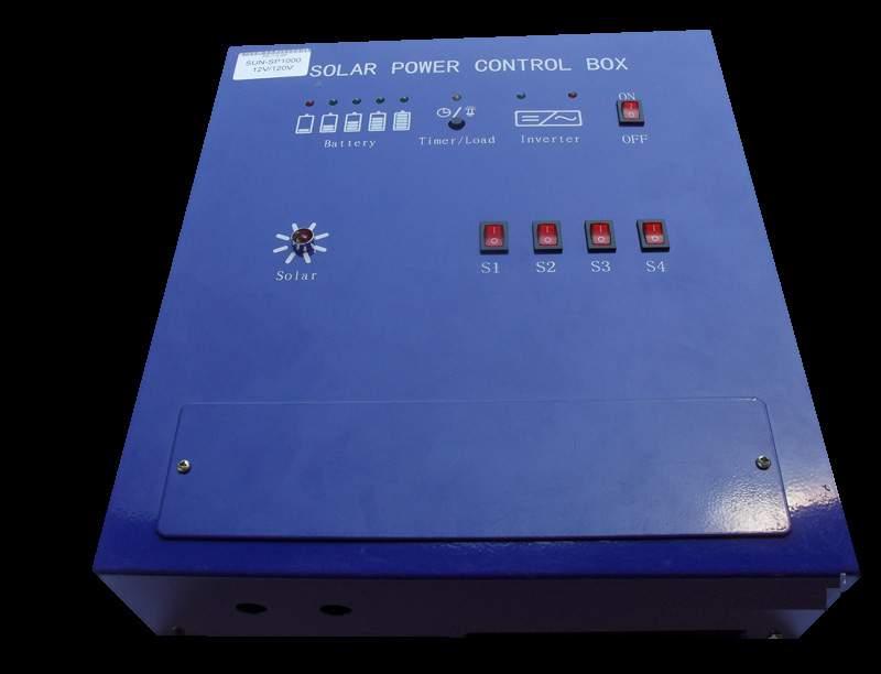 Cajas de Control Solar Caja de Control con Controlador de Carga de 20