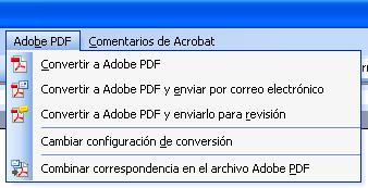 Guia de contingut digital accessible Si no és possible obtenir una llicència d Adobe Acrobat Professional, consulteu la secció 7.3 ALTRES OPCIONS PER CONVERTIR DOCUMENTS WORD A PDF. 7.2.
