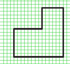 2. Realiza la perspectiva isométrica de la siguiente figura: 3. Acota la siguiente figura ( 1 cuadrado= 5mm): 4. Queremos dibujar el tornillo de las patillas de unas gafas.