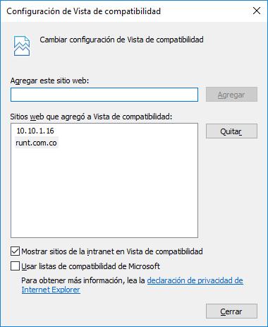 3. Configurar Internet Explorer 11 Paso 1. Configuración de Vista de Compatibilidad 1.