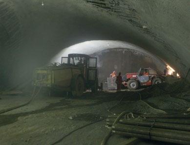 CONSTRUCCIÓN DE OBRAS CIVILES DE PIQUES, GALERÍAS Y TÚNELES.TRAMO 2. LÍNEA 6. METRO DE SANTIAGO (CHILE) Cliente: Metro de Santiago Inicio: 11/2014 Final: 08/2015 Sección: Túnel 65 m 2.