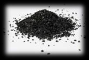 Compuestas principalmente por sílice, son el componente principal de la filtración lenta y rápida en la que se utilizan arenas de diversas granulometrías. Carbón activado.