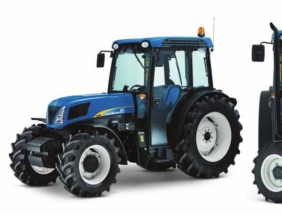 2 3 NUEVOS T4OOOV/N/F: PRESTACIONES EXCEPCIONALES Los tractores de la Serie T4000V/N/F se encuentran disponibles con tres anchuras distintas para llevar a cabo aplicaciones especiales y, además,