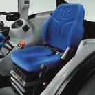 ASIENTO DE GRAN COMODIDAD El asiento de los tractores T4000F/N/V cuenta un asiento de gran confort que se adapta a cualquier