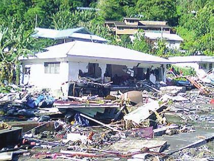 E secretariado pa Reduccion di Desaster (ISDR) a laga sa ayera cu a pesar cu a manda un alerta global riba e peliger di tsunami despues di e temblor na Samoa, hopi hende no a busca refugio.