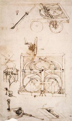 a la cúpula de la catedral de la ciutat. Encara que semble increïble, el primer automòbil va ser inventat per Leonardo da Vinci a l any 1495.
