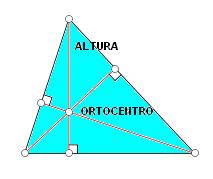 Líneas notables de un triangulo ALTURA Es la perpendicular trazada desde un