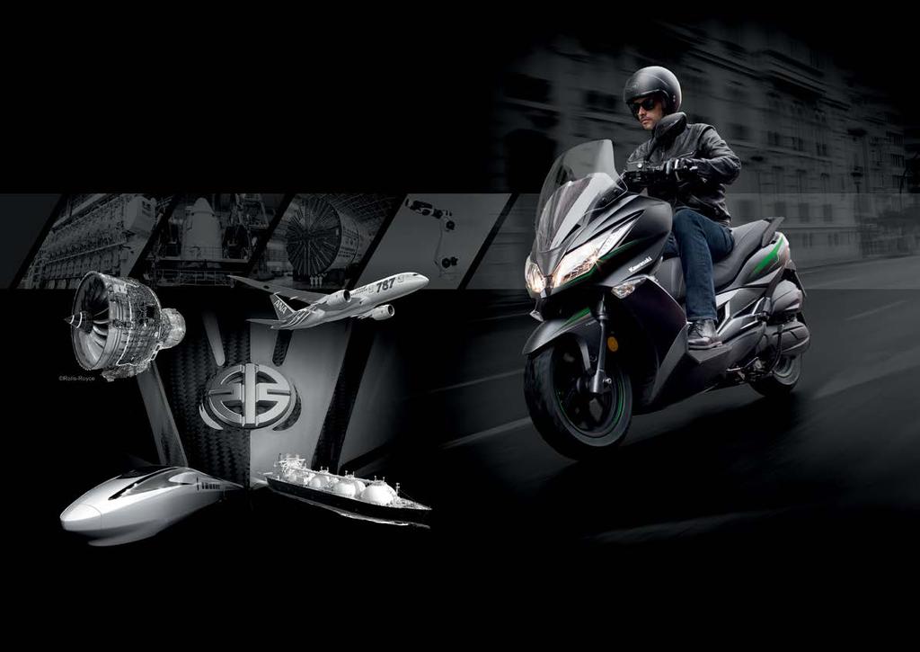 Las motos Kawasaki son el resultado de la más avanzada tecnología que el mundo puede ofrecer.