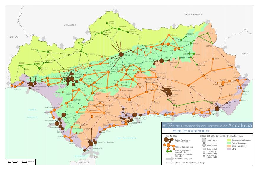 Andalucía: Redes de
