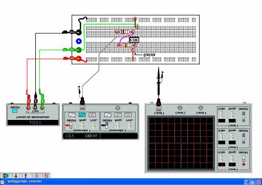 siguiente apartado y presenta el montaje de los circuitos electrónicos analizados mediante el Simulador Básico de