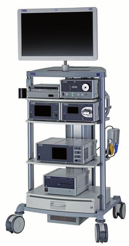 Para utilizar con una torre de endoscopia existente El sistema VITOM puede utilizarse de forma universal con cualquier sistema endoscópico existente.
