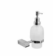 P2420 JABONERA soap holder / porte-savon 180 x 85 x 115 mm. 21,40 Ref. P2420/2 DOSIFICADOR dispenser / doseur 160 x 85 x 115 mm. 23,54 Ref.