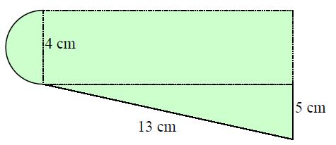 41. La diagonal de un rectángulo mide 13 cm, y uno de los lados, 5 cm. Calcula el área. 4. El lado de un rombo mide 89 cm, y una de sus diagonales miden 160 cm. Calcula su perímetro y el área. 43.