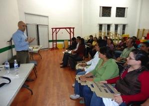 por el Lic. René Magallanes Franco, formador del programa internacional Ágora de la Fundación ONCE para América Latina.