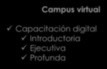 Grandes herramientas Sesiones virtuales Campus Virtual Sesiones