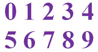 dígito dígito 0 1 2 3 4 5 6 7 8 9 dígito Cualquiera de los símbolos 0, 1,