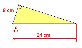 En los otros dos casos no suman 90º ( 89º en el y 91º en el ). 3 8 Calcula el valor de h en el triángulo rectángulo de la figura. Utilizamos el teorema de la altura: h = 5 1 = 7,75 cm.