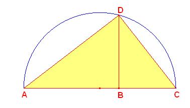 Unidad nº 6 Figuras planas 16 La altura del triángulo rectángulo ACD, el segmento BD, es el buscado pues cumple, según el teorema de la altura: BD AB BC BD 8 = = BD = 5 8 = 6,3 cm.