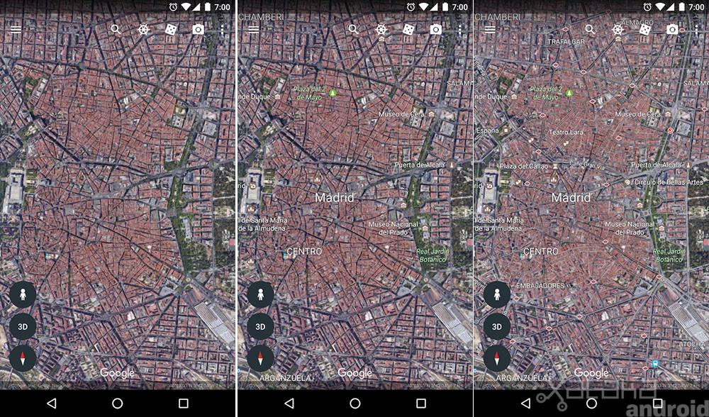 Nuevas Tecnologías Aplicadas a la vida Cambia el estilo del mapa La nueva versión de Google Earth nos permite ahora** cambiar el estilo del mapa** para ver más o menos información.