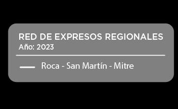 Roca, San Martin y Mitre 11,1 km de túneles Inversión estimada: USD 2.