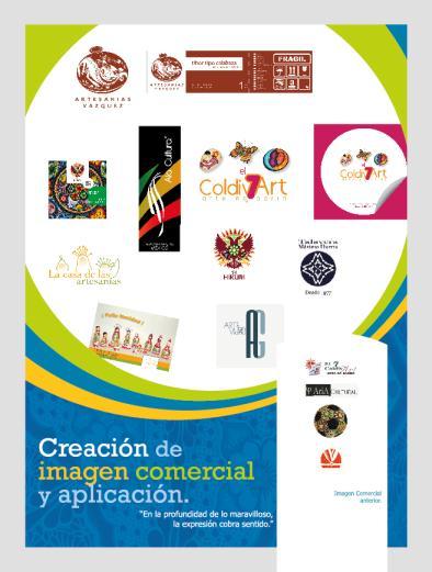 PRINCIPALES RESULTADOS ÁREA DE MEJORA: Comercialización Creación de imagen comercial/logotipo Diseño de catálogos de productos Elaboración de tarjetas