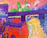 Página 3 de 10 cuadros con gran audacia y seguridad. Matisse dibuja con el color, que es el que da entidad a la pintura pudiendo desempeñar el papel de dibujo, de perspectiva y de sombra de volúmenes.