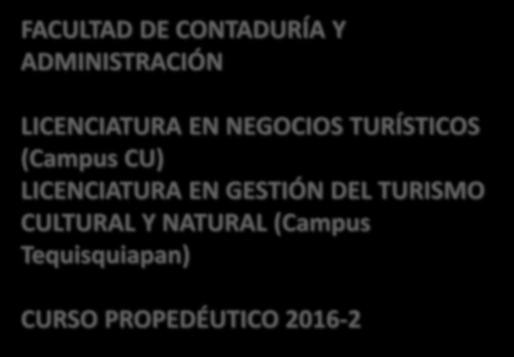 CURSO PROPEDÉUTICO 2016-2 Coordinador de las