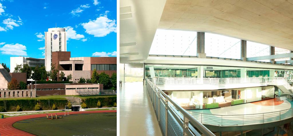 UNIVERSIDAD Fundado en 1943, el Tecnológico de Monterrey es el sistema universitario más grande de América Latina contando con 31 campus en México, 22 oficinas de enlace repartidas en América Latina,