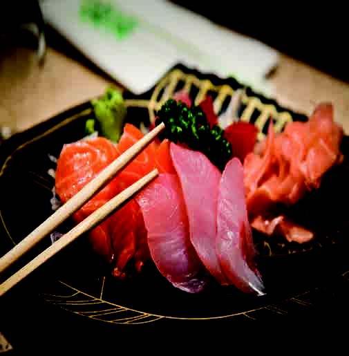 SASHIMI Sashimi de Salmón Salmón fresco Sashimi Atún Atún fresco 5,50 6,80 Sashimi de Pez Mantequilla Pez mantequilla