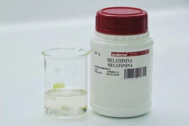 Alopecia androgénica Otras formas de prescripción Melatonina, 1 % Solución en espuma csp, 200 ml Melatonina, 1 % Espuma csp, 200 ml Melatonina, 1 % Base espuma csp,