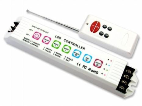 A0102-D-RGB-72 Controlador RGB cambio de color, intensidad Controlador RGB cambio de color, intensidad, con mando a