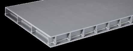 PanELTIM panel Ligero 35mm 50/100 2 HDPE Material: PP COPO PEHD Estructura interna: 50/100mm