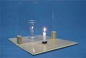 1-Reflexión de la luz 1.1.- Reflexión en superficies planas Reflexión de un objeto en un vidrio transparente Se coloca una vela encendida delante de un