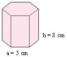 Ejercicio 45: Calcula el área total del prisma hexagonal regular de 5 cm de arista básica y 8 cm de altura. Ejercicio 46: La esfera, símbolo de la Expo de Sevilla, es parecida a la de la figura.