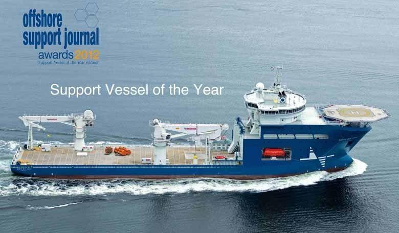 NORTH SEA GIANT DESCRIPCIÓN DEL BUQUE North Sea Giant, buque construido por el astillero vigués METALSHIPS & DOCKS, recibió el premio Ship of the year 2012, reconocimiento que otorga cada año la