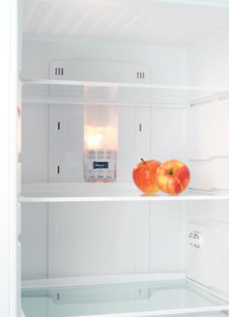 que ilumina no se calientan y esto contribuye a un mejor funcionamiento del frigorífico.