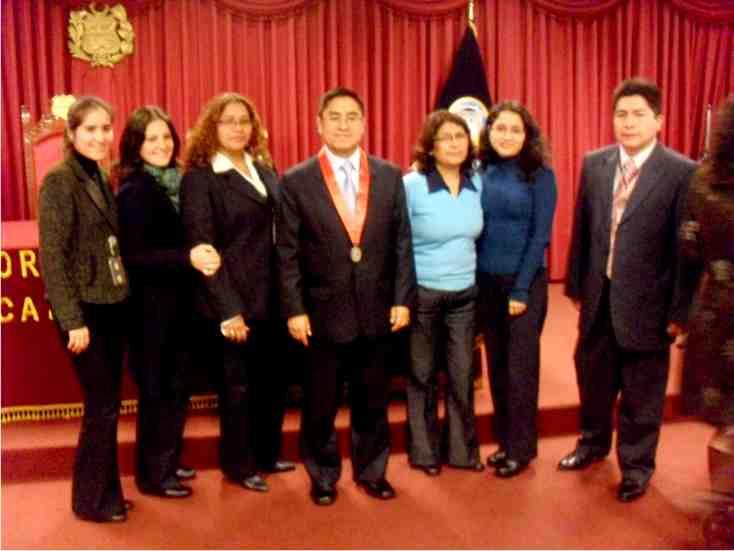 El Presidente de la Corte Superior de Justicia del Callao, César José Hinostroza Pariachi, celebró, el viernes