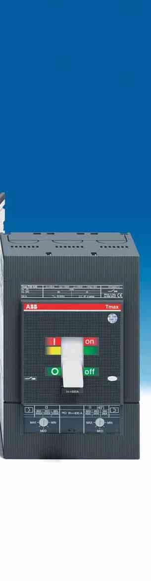 Interruptores automáticos Tmax para empleo hasta 1150 V AC y 1000 V DC Índice Interruptores