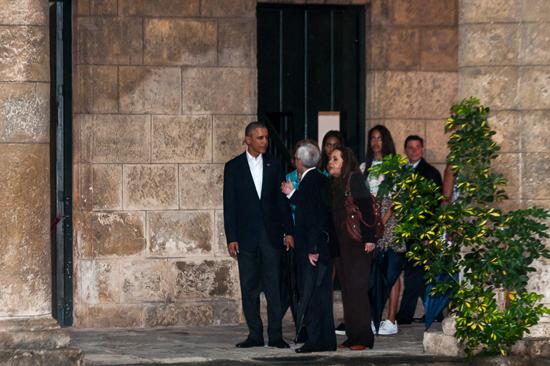 www.juventudrebelde.cu Obama en el Palacio de los Capitanes Generales. Autor: Calixto N.