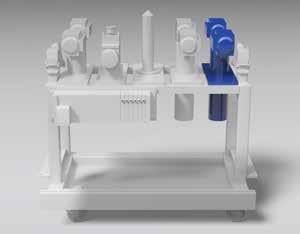 11 Kit complementario para cilindros de dosificación El modelo CeraFLOW Mono viene equipado en su versión estándar con un solo